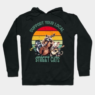 Support your local street cats Hoodie